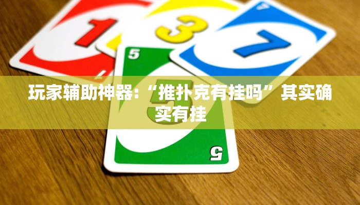 玩家輔助神器:“推撲克有掛嗎”其實確實有掛